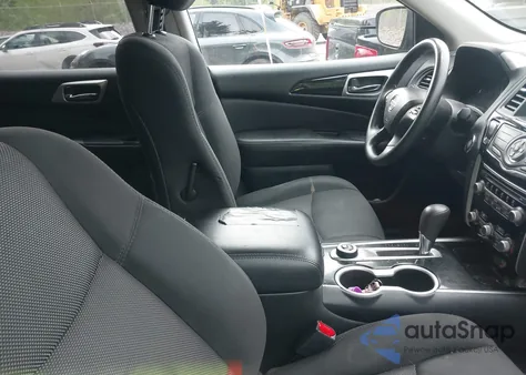 2020 Nissan Pathfinder S 4Wd из США, поврежденный, VIN 5N1DR2AM5LC585886